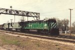 Coal loads roll east